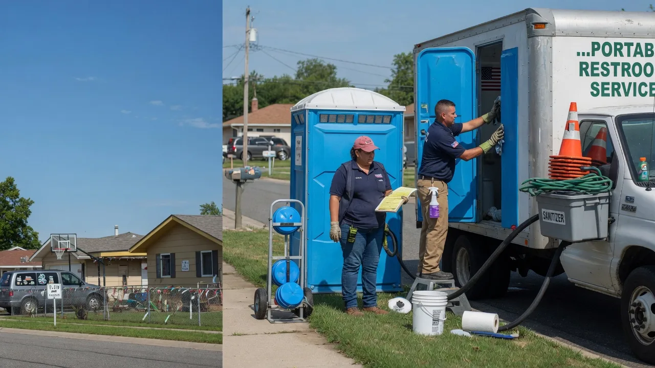 Portable Toilet Rental in Rochelle, IL near me